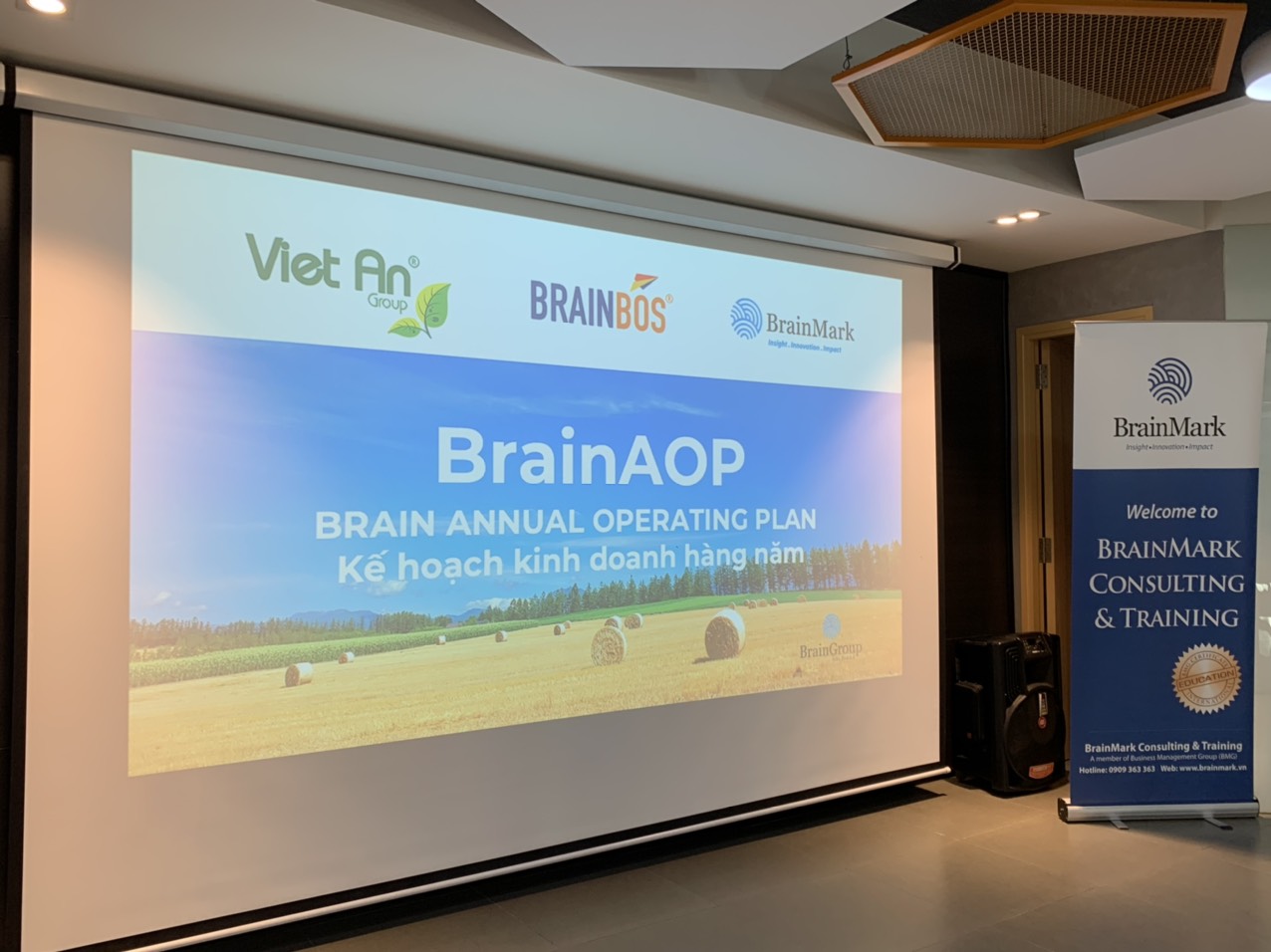 BRAINMARK TƯ VẤN BrainAOP CHO VIỆT AN GROUP