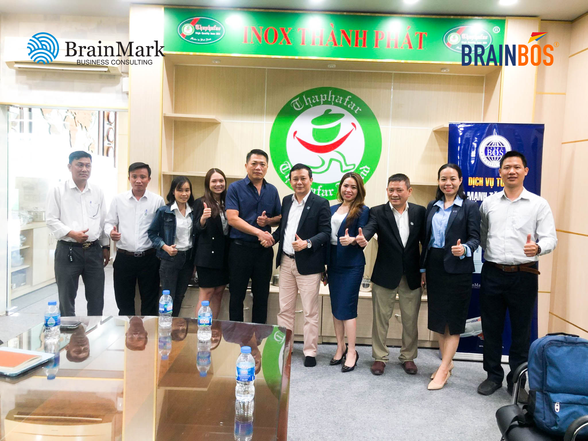 BRAINMARK VIETNAM CHÍNH THỨC KHỞI ĐỘNG DỰ ÁN TƯ VẤN ỨNG DỤNG MÔ HÌNH BRAINBOS CHO CÔNG TY TNHH INOX THÀNH PHÁT