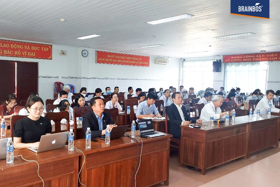 LÃNH ĐẠO BRAINMARK VIETNAM ĐẾN THĂM VÀ LÀM VIỆC VỚI LÃNH ĐẠO BỆNH VIỆN ĐA KHOA KHU VỰC TỈNH AN GIANG